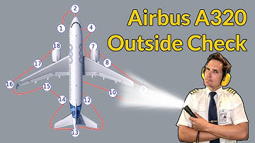 Airbus A320 OUTSIDE CHECK uitgelegd door CAPTAIN JOE