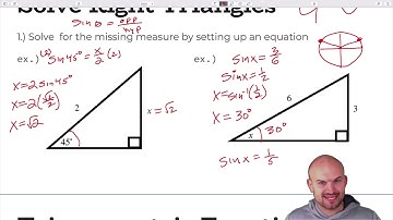 Word Problems in Trigonometry: Full Lesson