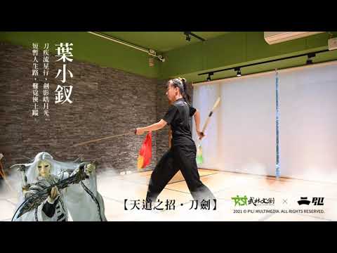 【霹靂武學】武林文創 × 霹靂布袋戲｜葉小釵 天道之招 刀劍 武學動作示範影片