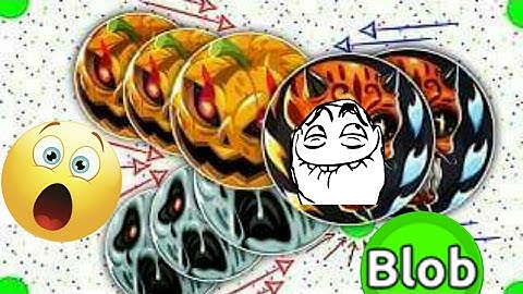 Blob | Insane samesize popsplit ?? Biggest team destroy!!! Epic tricksplits and splitrun (agario)
