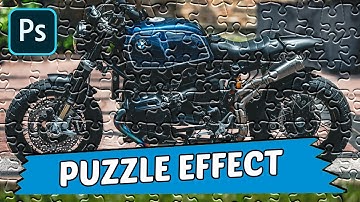 Puzzle Effect in Photoshop | Photoshop Effects