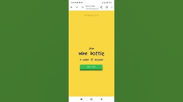 playing Google game quick draw gameplay