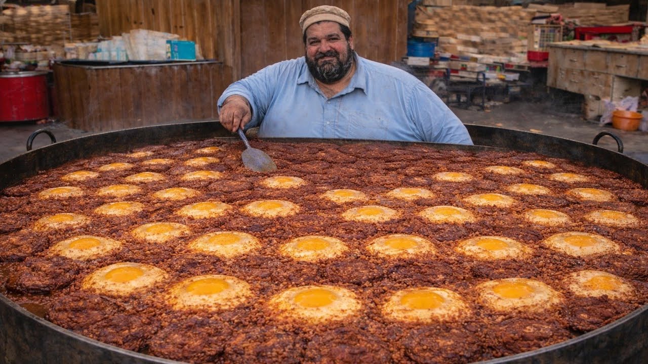 WORLD’S BIGGEST Afghan Chapli Kabab Pizza kabab 😱🔥 | Street Food Record | Afghanistan 