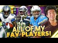 MY FAVORITE PLAYER LINEUP! Madden 20 Ultimate Team