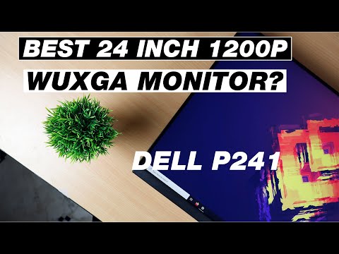 DELL P2421 24 inch 1200p monitor review and unboxing | WUXGA 1920X1200 monitor for professionals