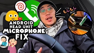 📞 The Android Head Unit Microphone Noise Problem Low Volume FIXED!