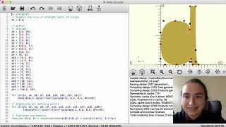 Bézier curve tutorial for OpenSCAD, Part 1