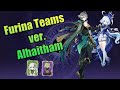 [Genshin Impact] Furina Teams: Alhaitham (Quick Test)