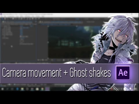 Camera movement + Ghost shakes effect amv ∣ After effects ∣ Tutorial for beginners