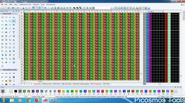 HQ PDS Stitch Drawing And Auto Stitch Section Video