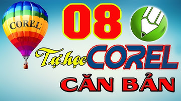 Tự học corel căn bản  Bài 8 Hướng dẫn sử dụng công cụ căn chỉnh Align and Distributes