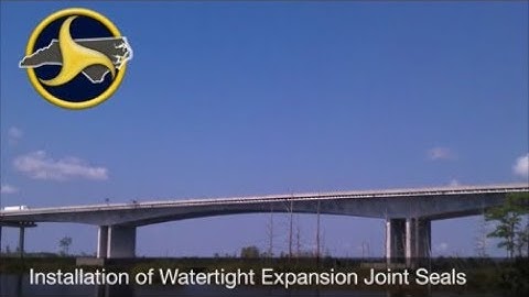 Installation of Watertight Expansion Joint Seals