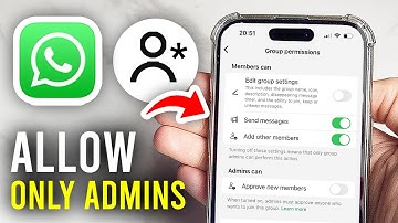 How To Allow Only Admins To Send Messages In WhatsApp Group - Full Guide