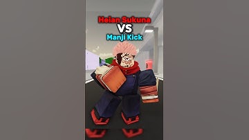 Heian Sukuna VS Manji Kick #jujutsushenanigans #roblox #foryou #shenanigans #jjk #jjs #anime