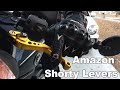 Install x Review | Amazon MZS Motorcycle Shorty Levers