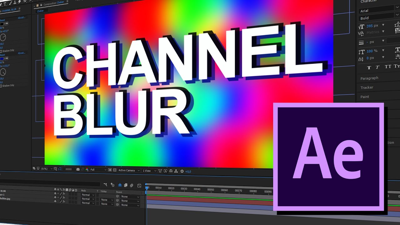 Cc Radial Blur after Effects. Fast Blur Effect. Blurr chanrll. Channel effects