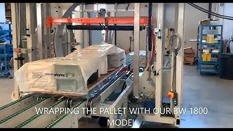 Sotemapack BW 1800 full cover horizontal wrapping for irregular loads