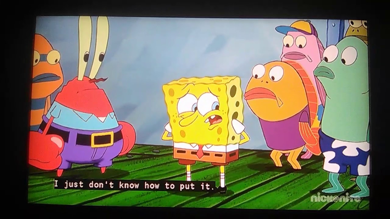 the spongebob squarepants movie ending