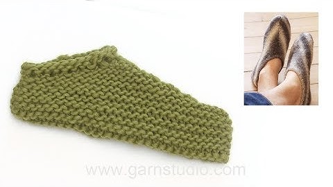 How to assemble a slipper