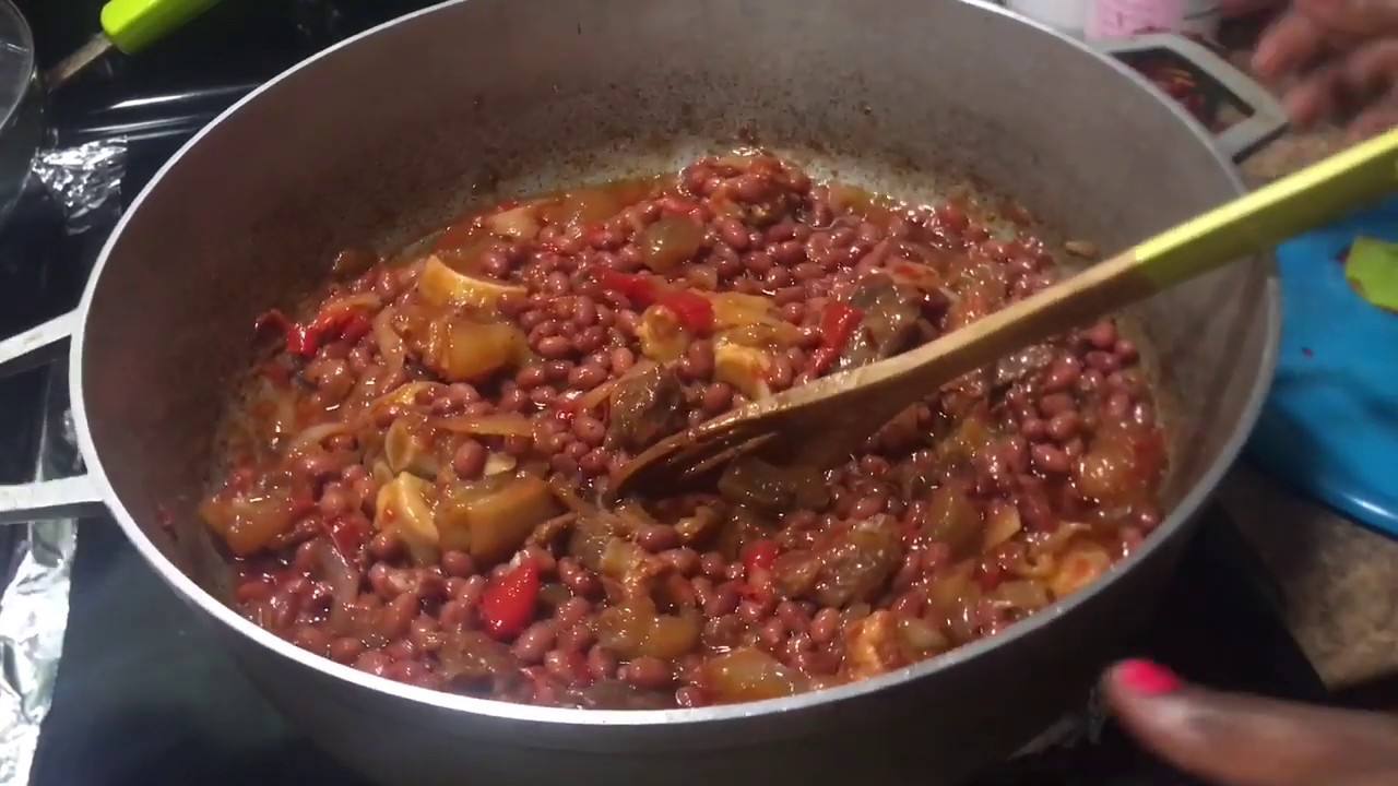 Fried Goya Small Red Beans!!!! YouTube