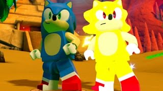 Custom Lego Dimensions: Super Sonic, Since Lego probably wo…