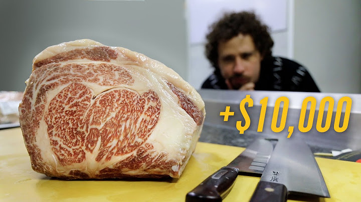Así es la carne MÁS CARA del mundo | ¿Por qué cuesta TANTO? 🥩