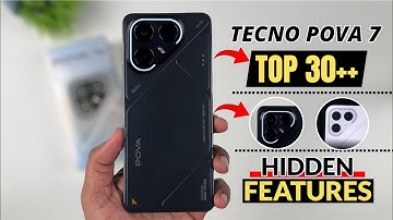 Tecno Pova 7 5G Top 30++ Hidden Features🔥Tecno Pova 7 Tips & Tricks | Tecno Pova 7 5G