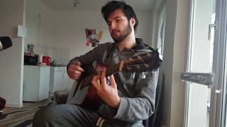 Video thumbnail of "Джайа - Малиновые пальмы (кавер на гитаре)"
