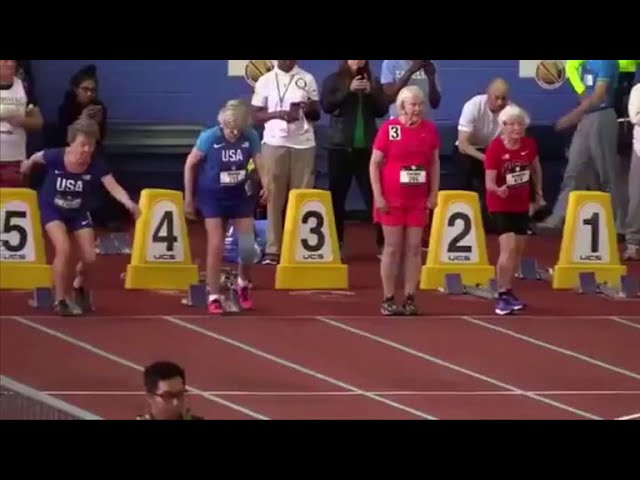 CRAZY - A 100-year-old And A 102-year-old Sprinters Shatter world records!