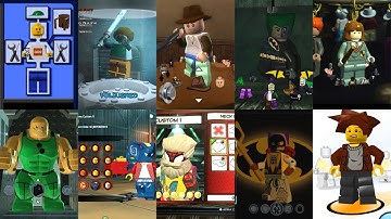 Character Customisation Evolution in Lego Videogames!!!