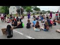 Protesters march in downtown Columbia