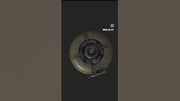 Modelling Grenade in Blender 3d p1 +Texturing in Substanse Painter #3d #арт #3dmodelling #blender3d