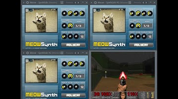 Doom E1M1 but its using Meowsynth