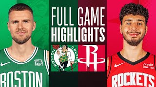 Houston Rockets vs Boston Celtics Full Game Highlights | Jan 21 | NBA Regular Season 2024