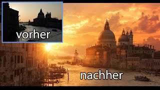 Making of &quot;Venice sunrise&quot; in photoshop, Zeitraffer