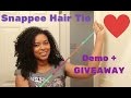 Snappee Hair Tie Demo + GIVEAWAY (Closed)