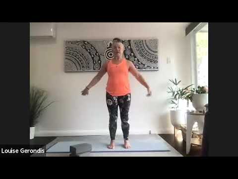 Pelvic focus: opening for sitting and standing with ease