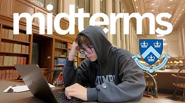 Midterms Week at Columbia: study with me, library tours, countless all-nighters…