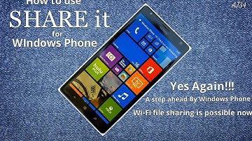 How Use Share It For Windows Phone (New Version 1.4)