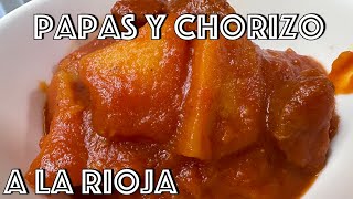 Como hacer Papas y Chorizo a la Rioja