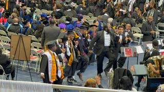 Proud Graduates of the S.C. State University 2025 Fall Graduates D9 Stroll To Pass The Peas