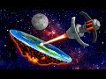 How Much Damage Could A Flat Earth Take? - Solar Smash