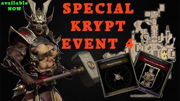 MK11 Special Krypt Event #4 available NOW - Shao Kahn