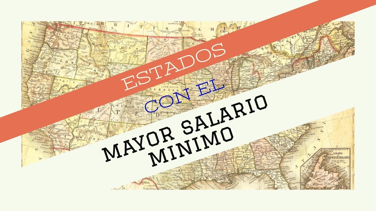 Estados con el salario minimo mas alto y mas bajo en EEUU - YouTube