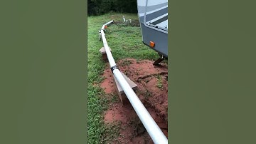 Full Time RV Living Sewer Drain System
