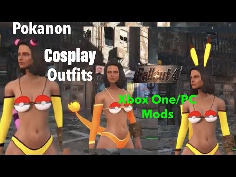 Fallout 4 Xbox One/PC Mods|Pokanon Cosplay Outfits