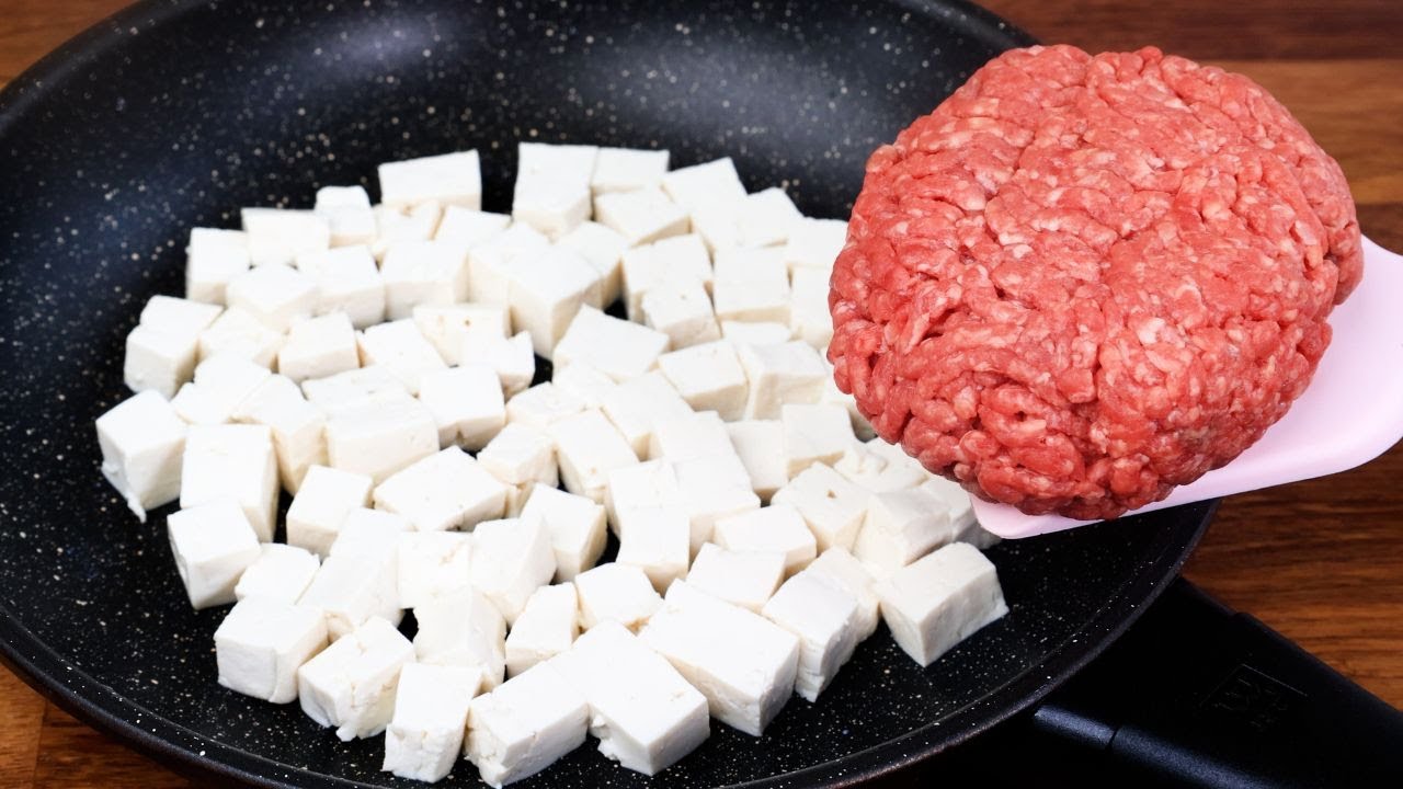 Ground beef and tofu are so delicious! Super simple and delicious beef dinner recipe YouTube