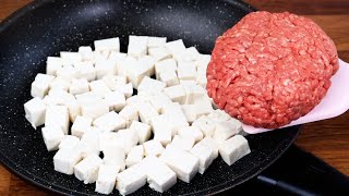 Ground beef and tofu are so delicious! Super simple and delicious beef dinner recipe screenshot 4