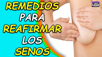 ¿Cómo puedo levantar y reafirmar mis pechos caídos de forma natural?