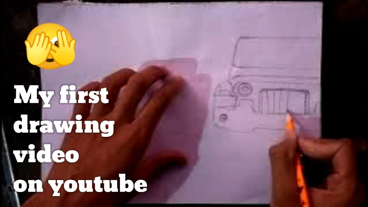 My first drawing youtube video - YouTube